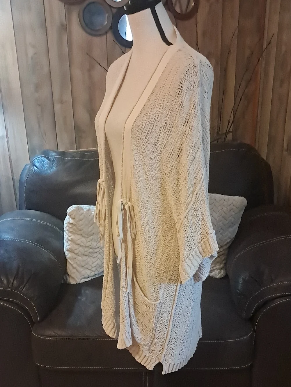 Free People lightweight beige