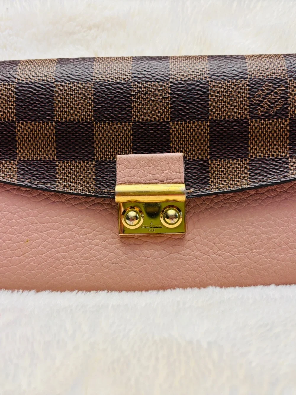 Louis Vuitton Damier Ebene Croisette Wallet