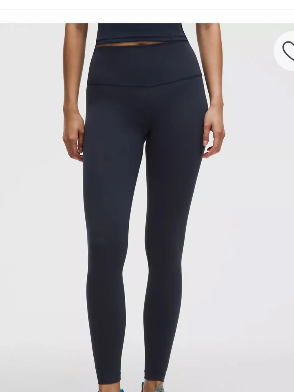 Lululemon Wunder Train High Rise Tight 28” Navy