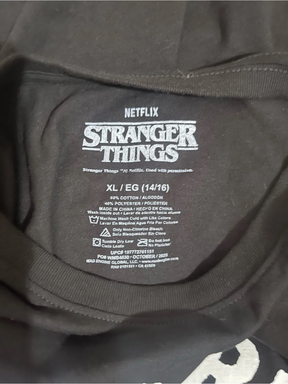 Stranger Things bold kids