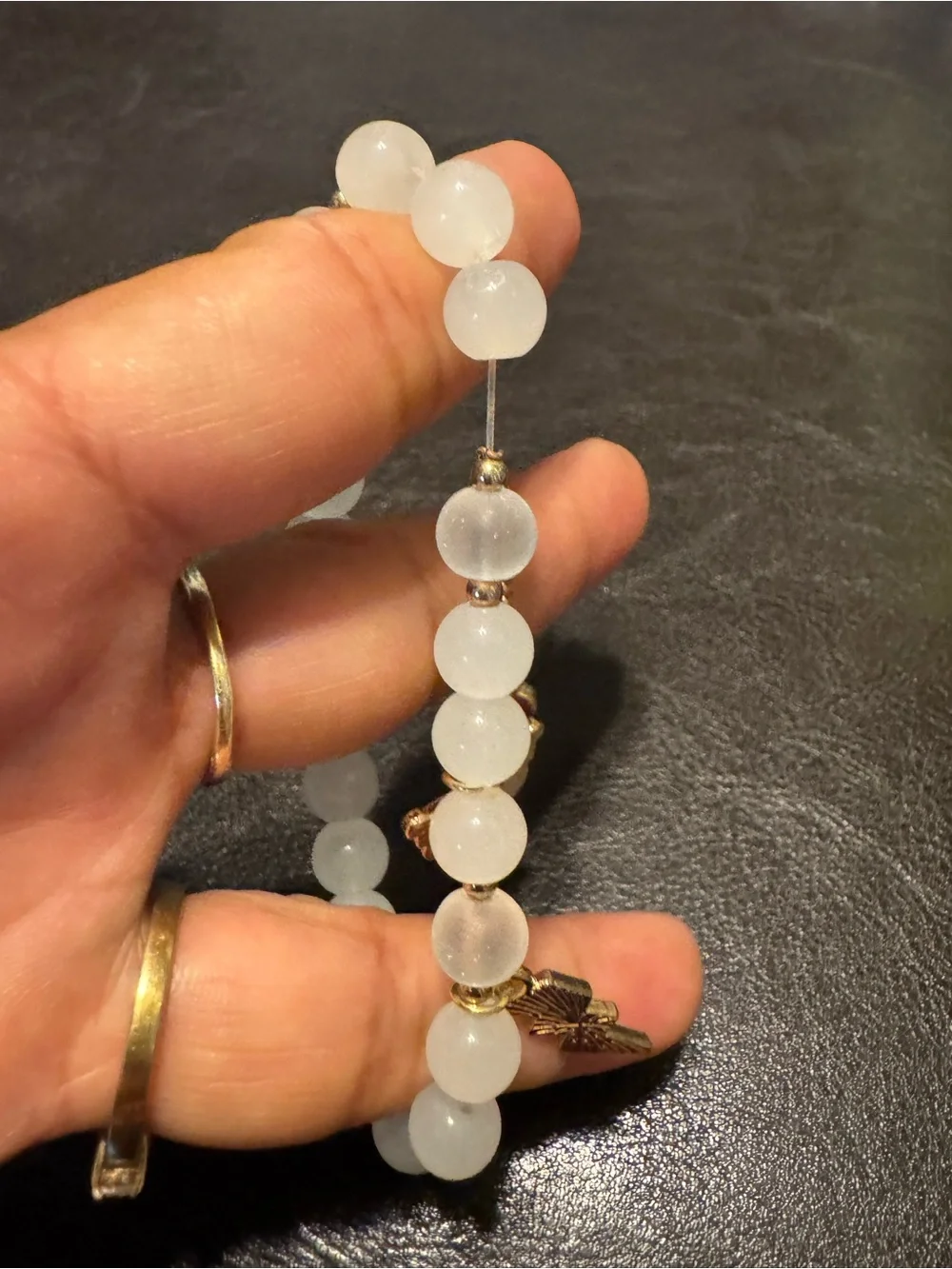 Handmade elegant white