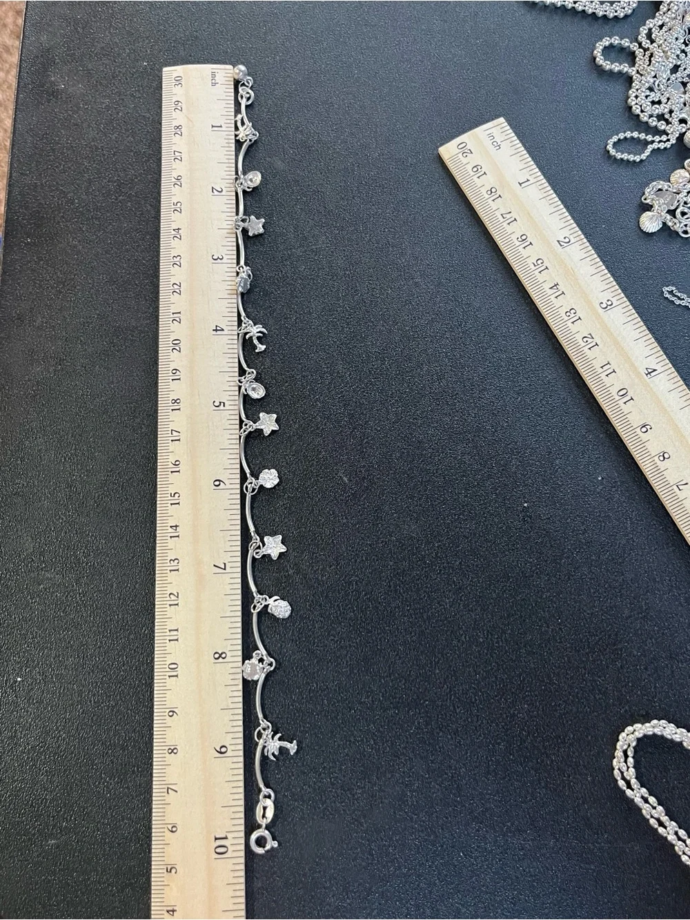 N/A anklet lightweight dangle