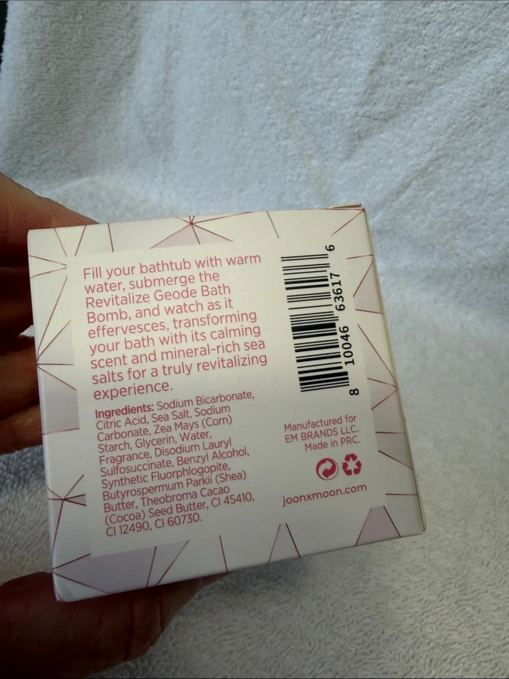 Joon x Moon revitalize bath