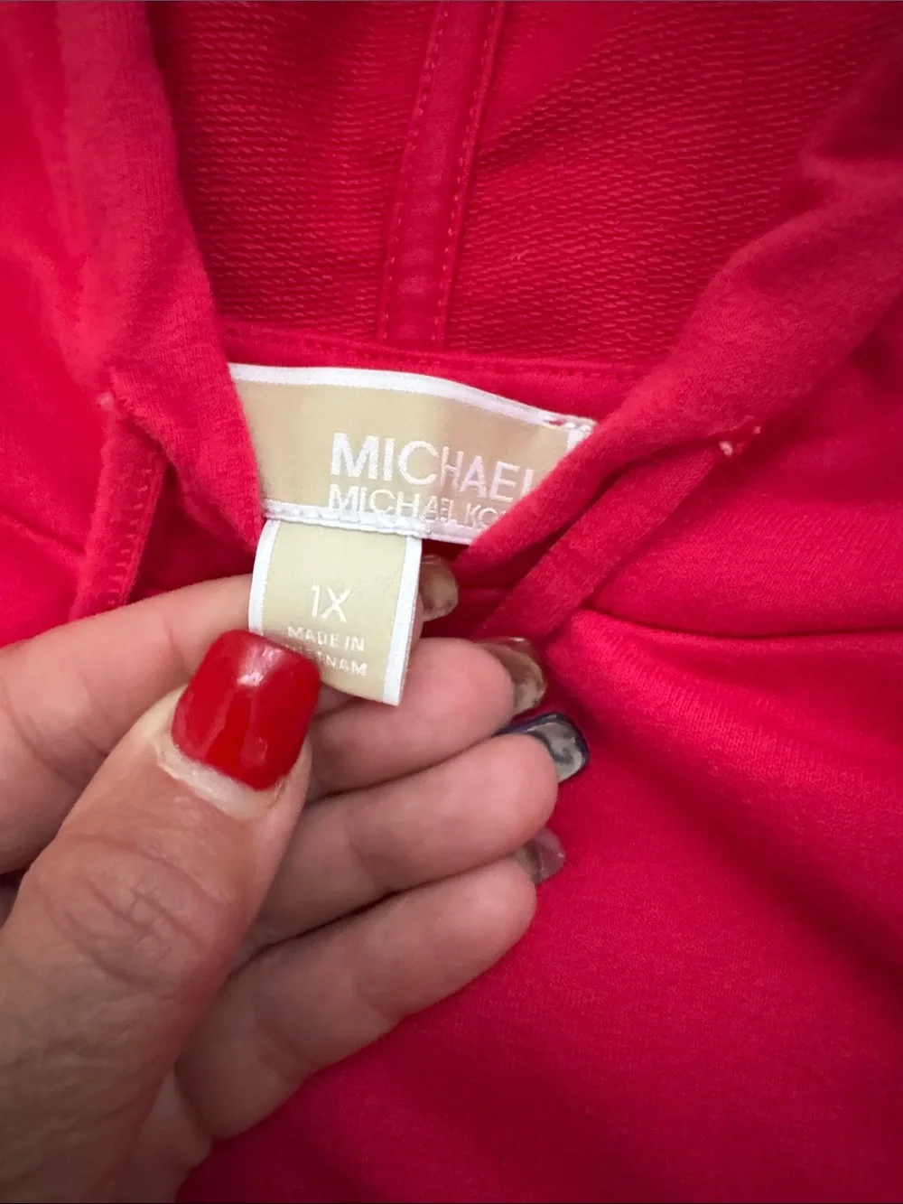 Michael Kors vibrant red
