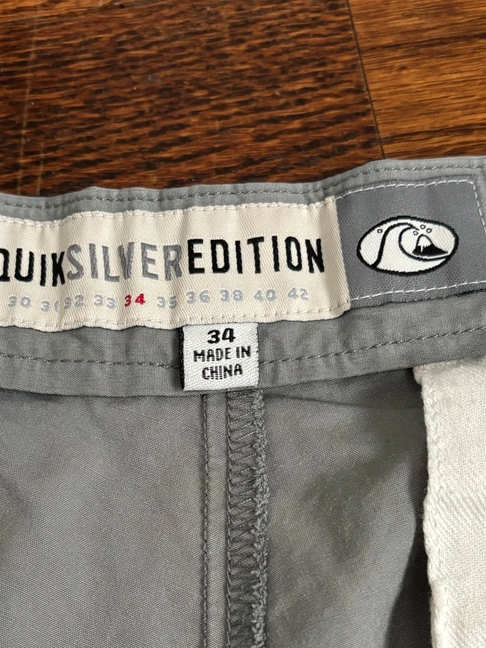 Quiksilver flat front