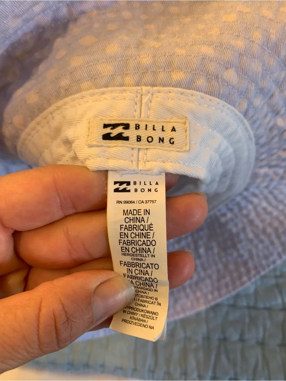 Billabong light lavender