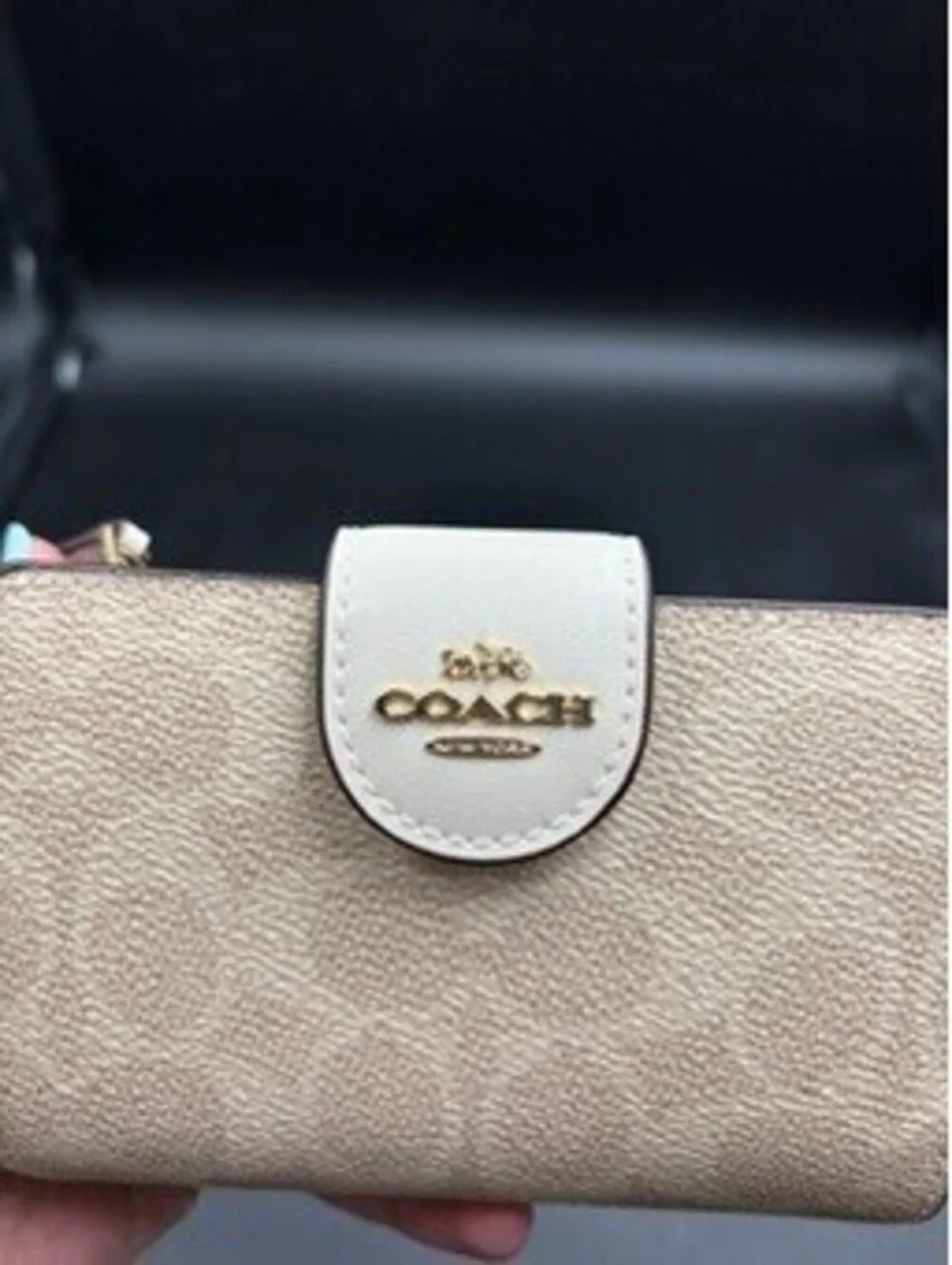 Coach has gold
