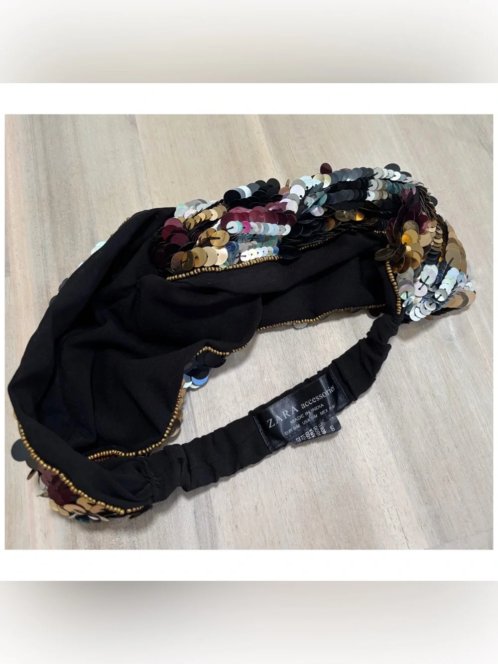 Zara accessories size