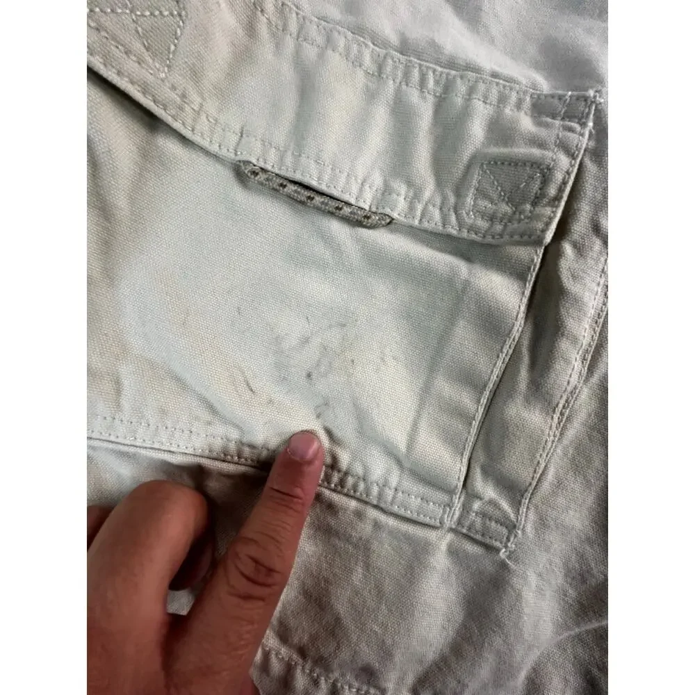 Columbia Sportswear Men's Cargo Shorts Khaki Cotton Size XL 7L Utility