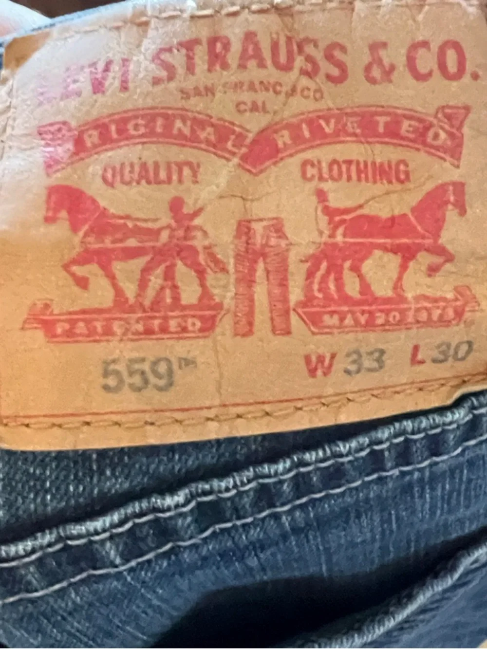 Levis Strauss straight leg
