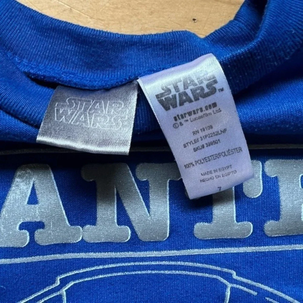Star Wars Yoda Crewneck Sweatshirt Youth Size‎ 7