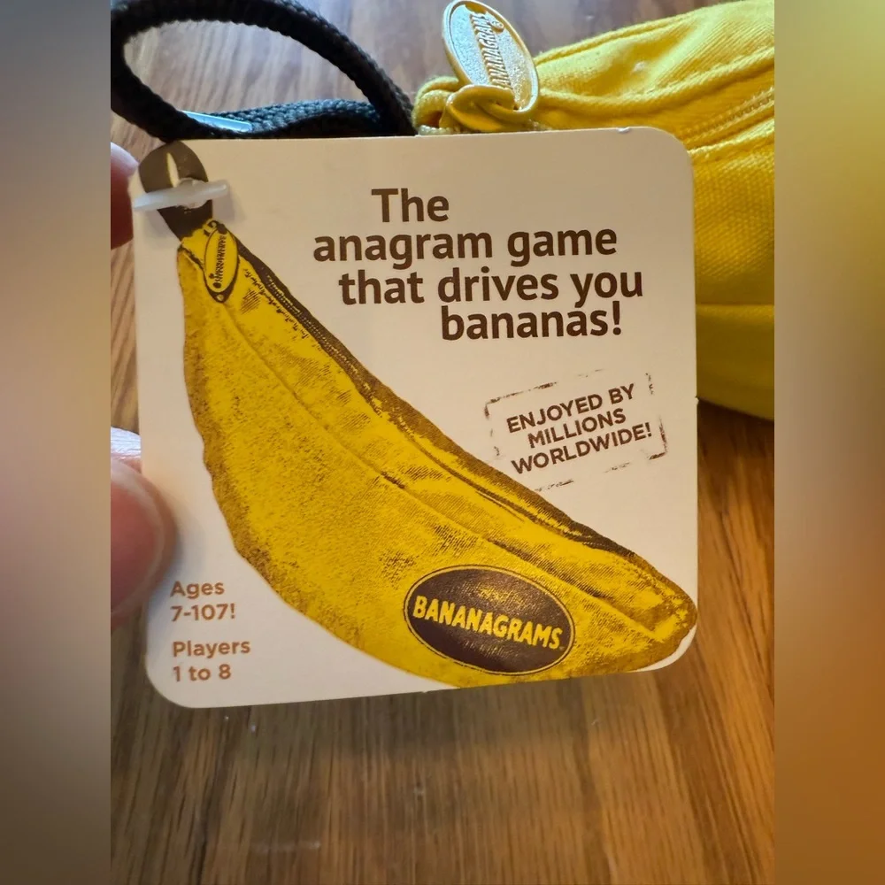 N/A bananagrams game