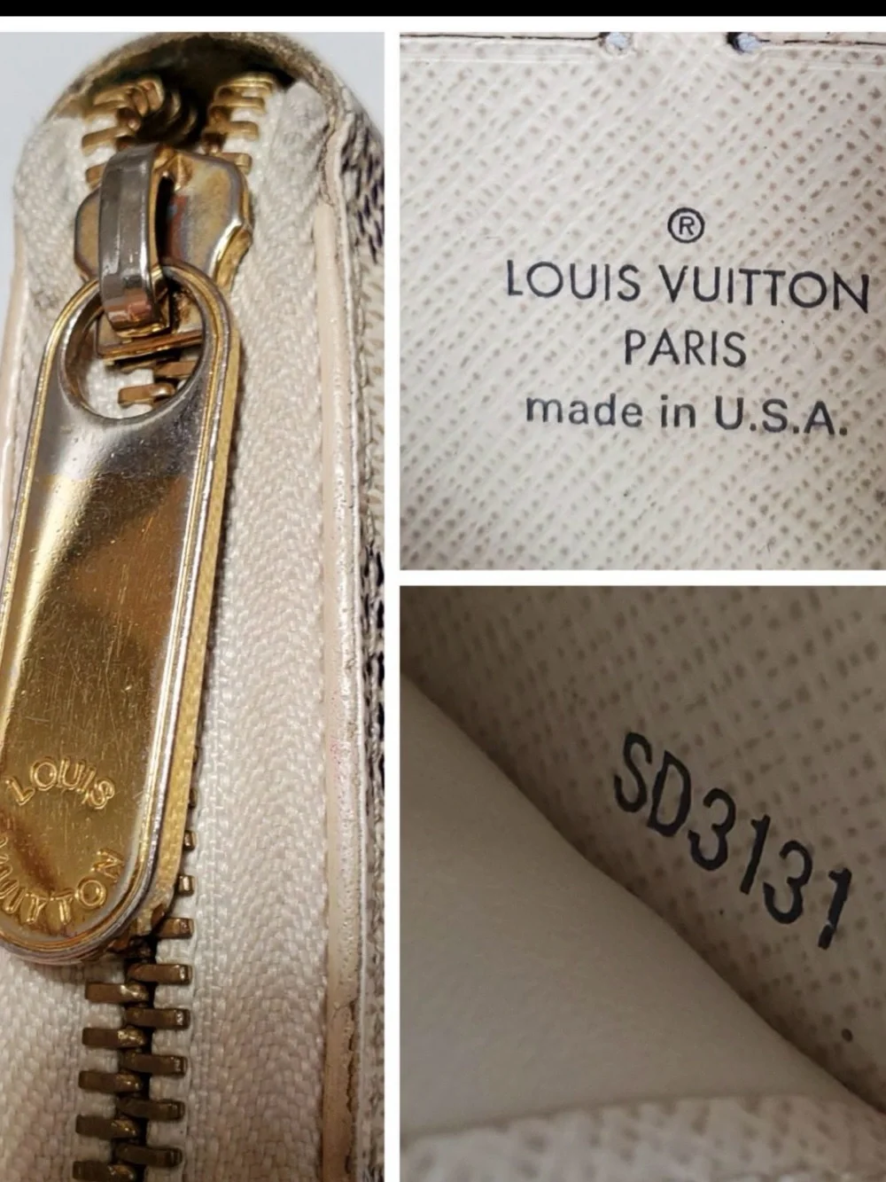 Louis Vuitton zip around