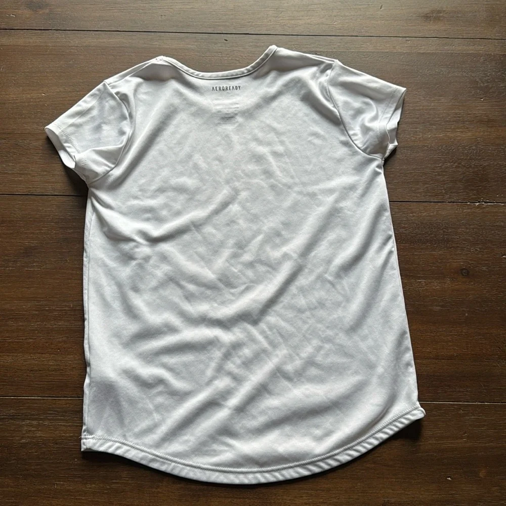 Size S 7/8 Adidas Aeroready quick dry athletic tee
