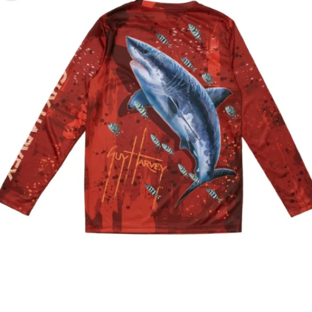 Guy Harvey striking upf