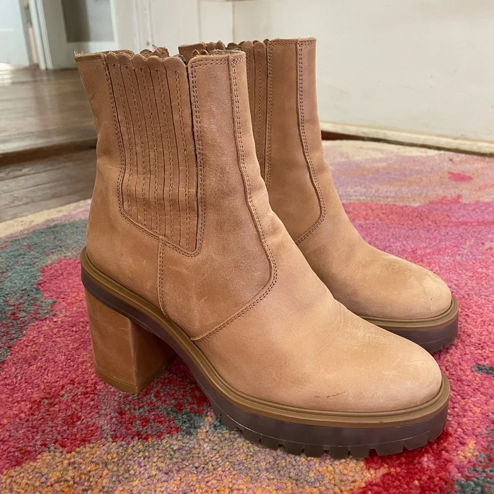 Free People sleek leather
