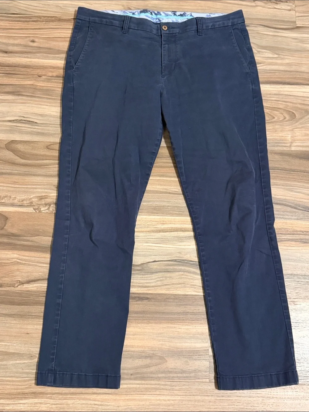 Tommy Bahama 36x30 Navy Blue Boracay Chino Mens Pants Casual Coastal