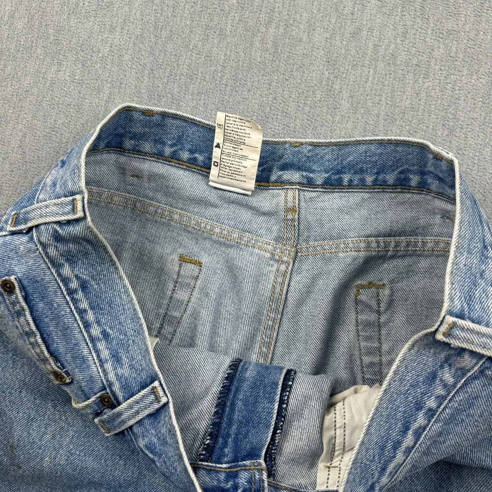 Vintage Carhartt Jeans Mens 35X34 Fit 35X32 Blue Denim Loose Fit Straight B167‎