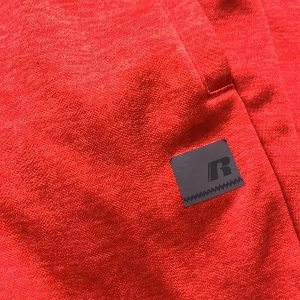Russell Tapered Athletic Street style Active sweatpants Large red solid