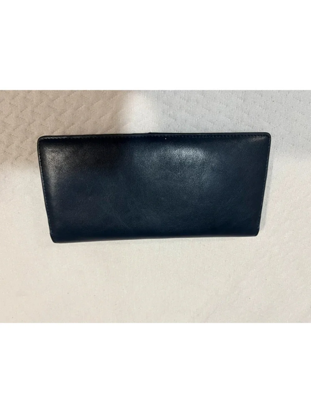 Alldaily Ultra Slim Thin Women Wallet Blocking Credit Card Holder Zipper Blue