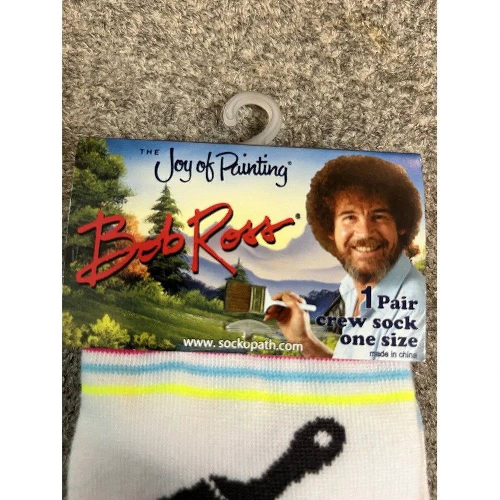 Bob ross socks
