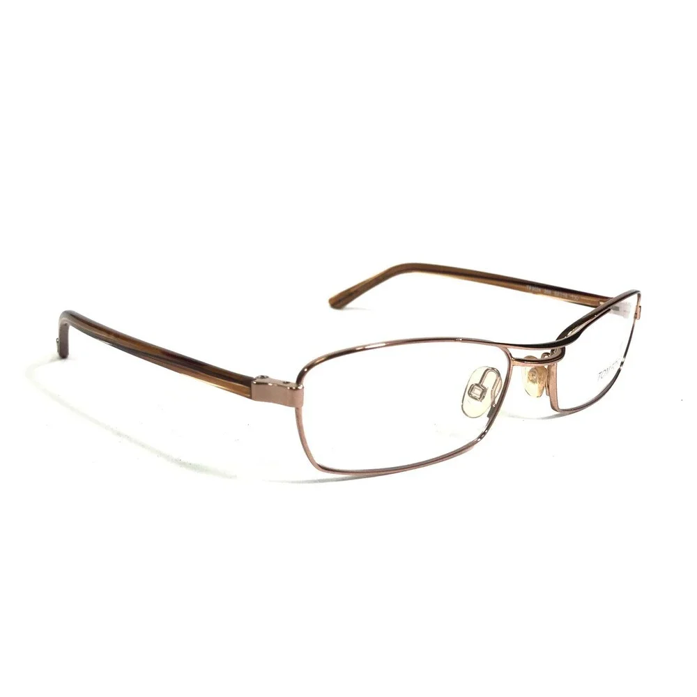Tom Ford Eyeglasses Frames TF5024 268 Brown Rectangular Full Wire Rim 52-16-130