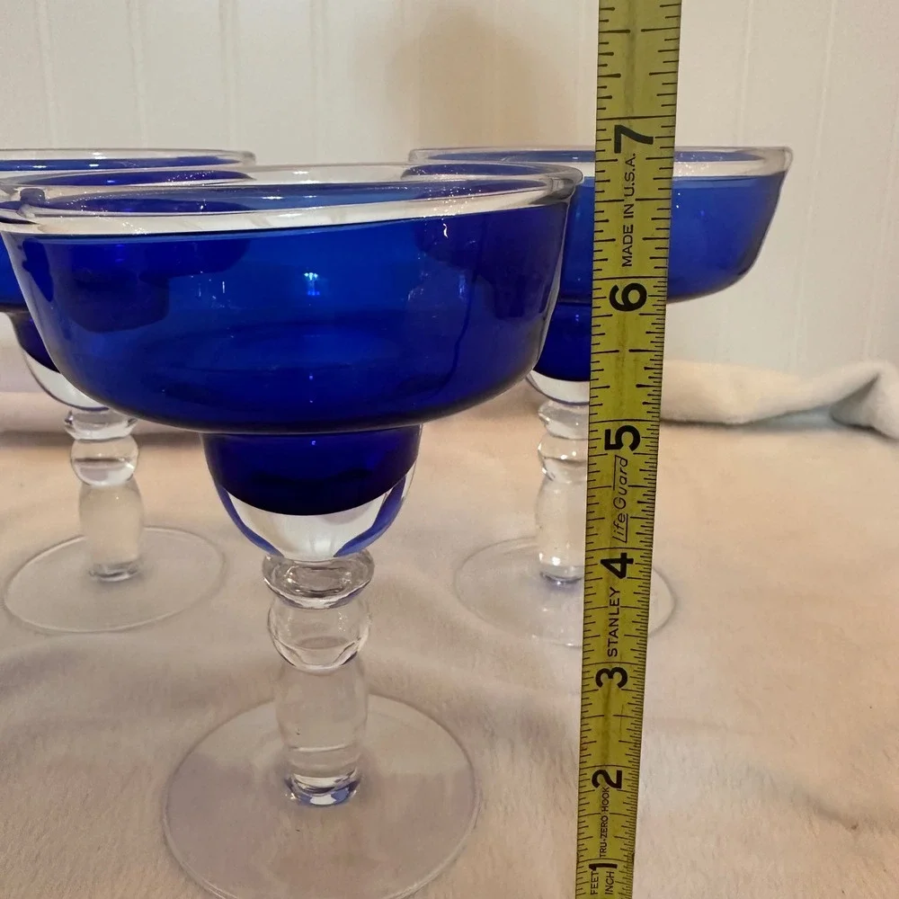 Unbranded margarita glasses