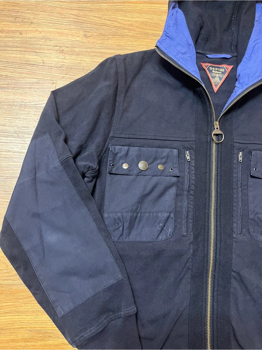 Barbour hooded field