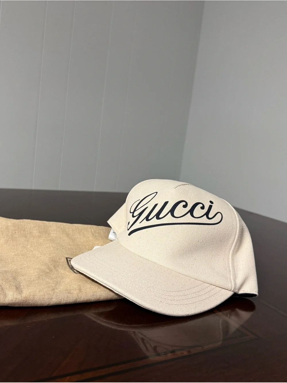 Gucci cream baseball
