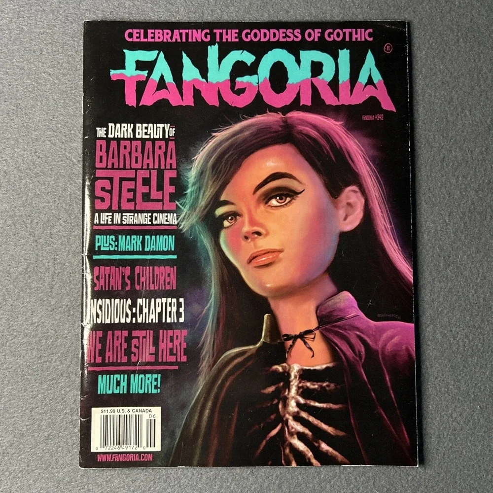 Fangoria #342 VG Barbara Steele Satan's Children Insidious 3‎ We Are Still Here