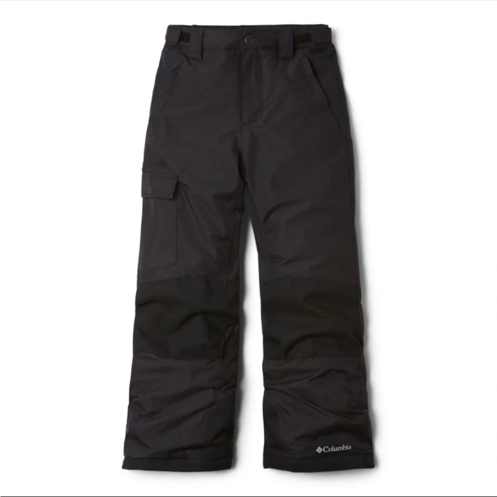 Columbia Kids Black Snow Ski Winter Pants size S/8 Omni tech‎