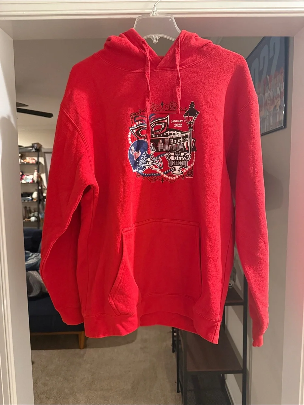 Men’s Ole Miss 2022 Sugar Bowl Sweatshirt