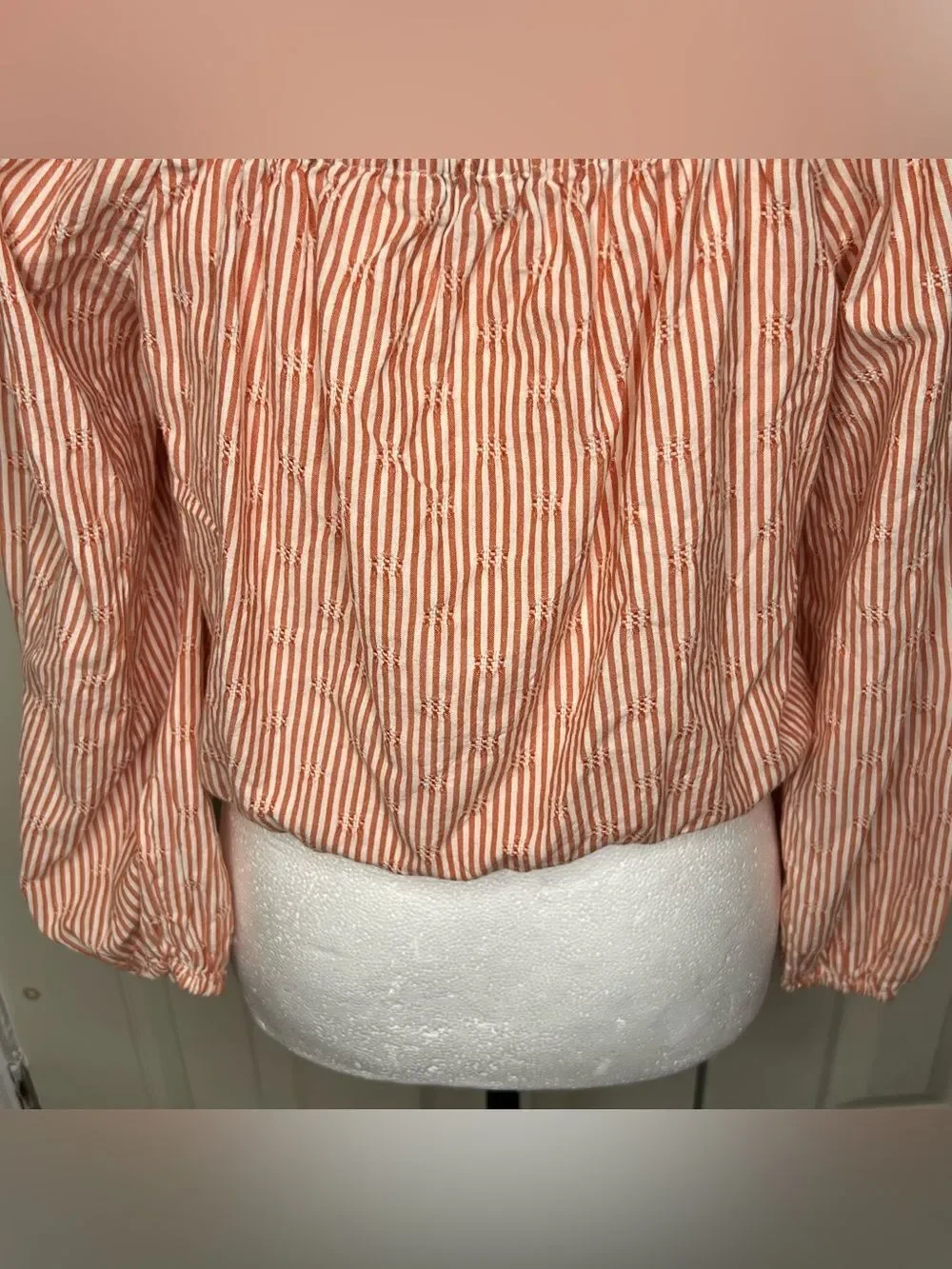 Madewell orange white