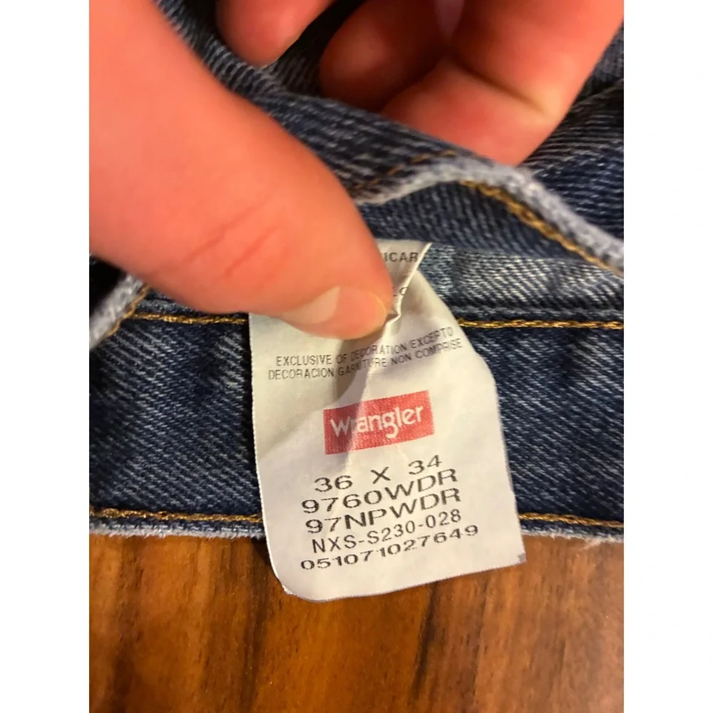 Wrangler pocket there leather