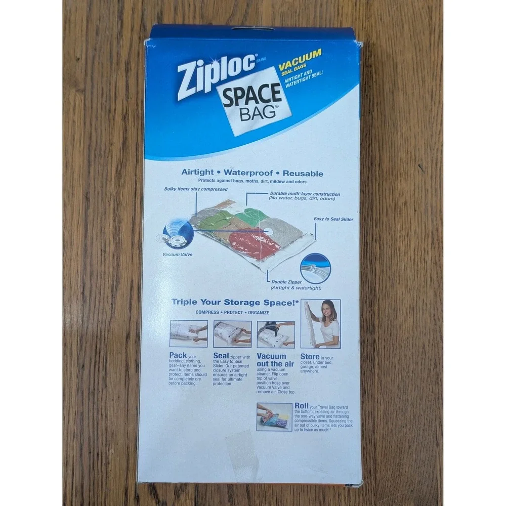 Ziploc space bag
