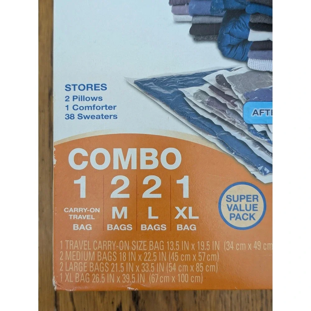 Ziploc space bag