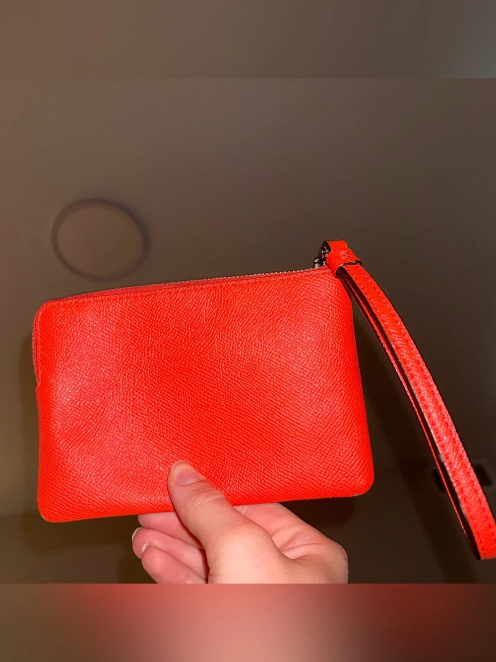 Coach compact wristlet
