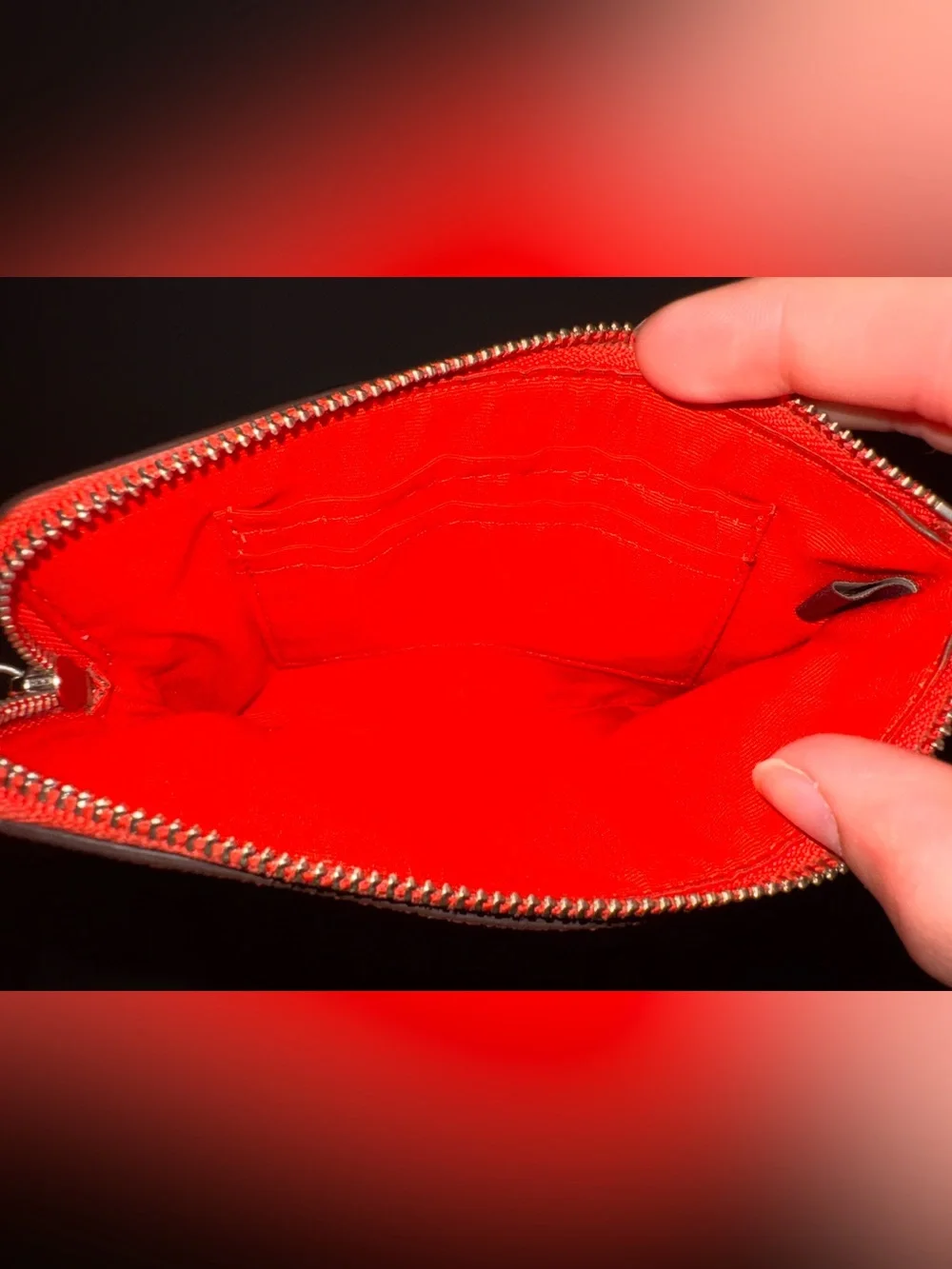 Coach compact wristlet