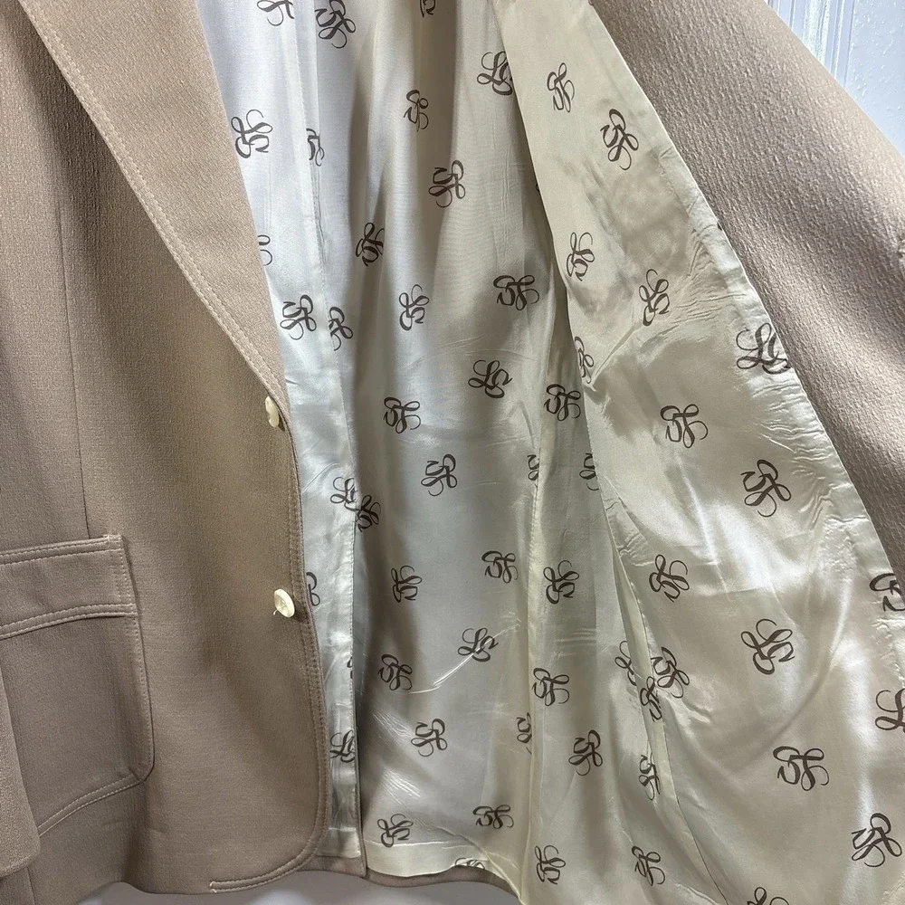 Blazer hem natural 90s