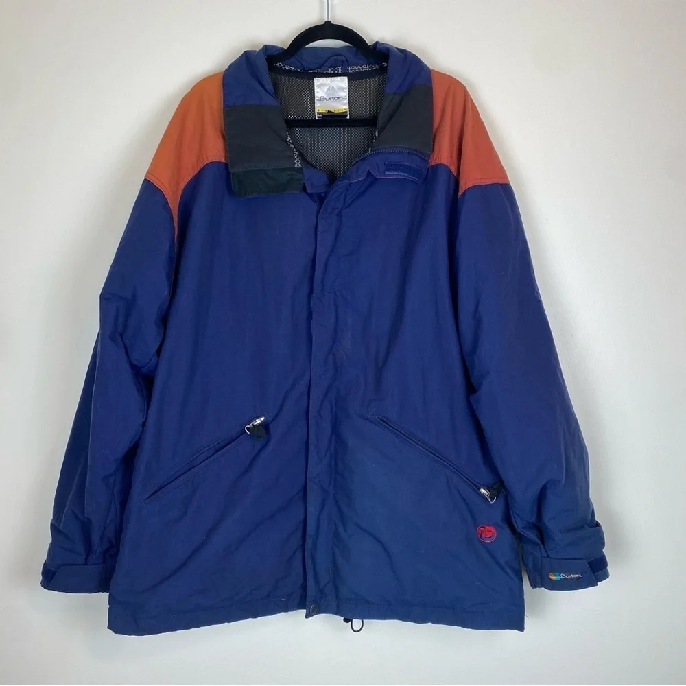VINTAGE 90s BURTON Men’s Snowboard Coat Jacket size Large