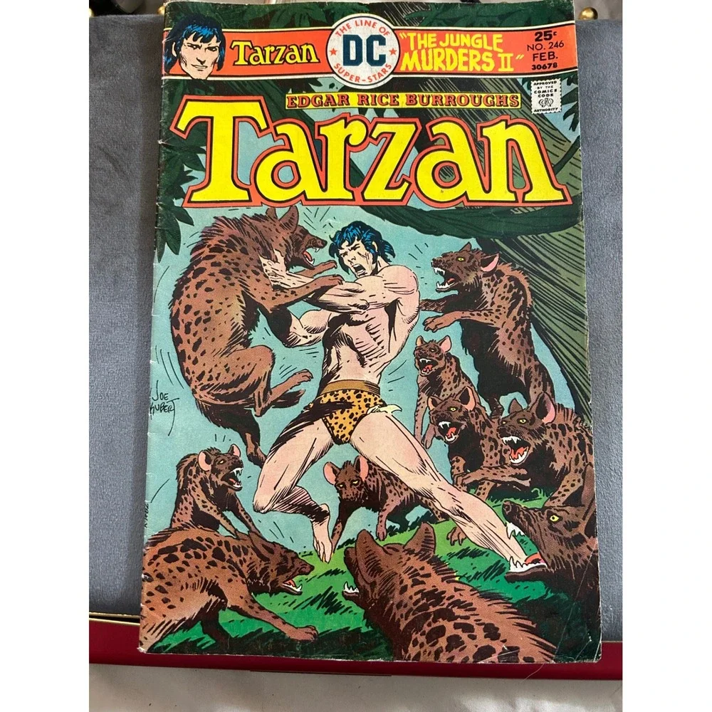DC‎ Comics 1976 Tarzan The Jungle Murders II 244 Comic Book