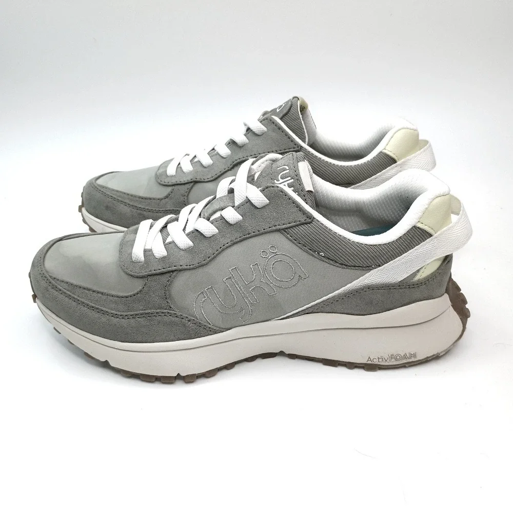 Ryka Jog On Womens Sneakers Olive Green Size 7.5M ActivFoam‎ Walking Shoes