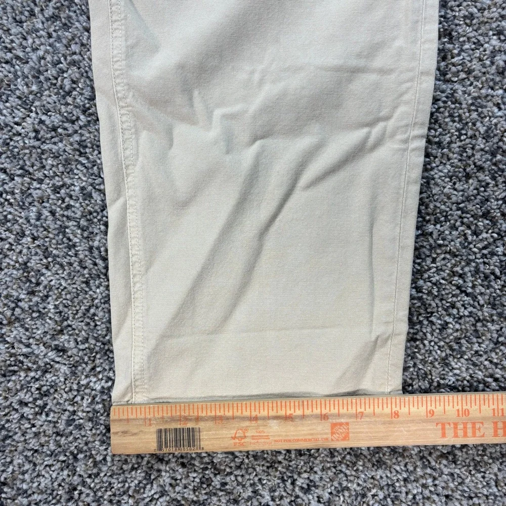 American Eagle Mens 40x30 Cargo Pants High Rise Straight Stretch Khaki Tan NWT
