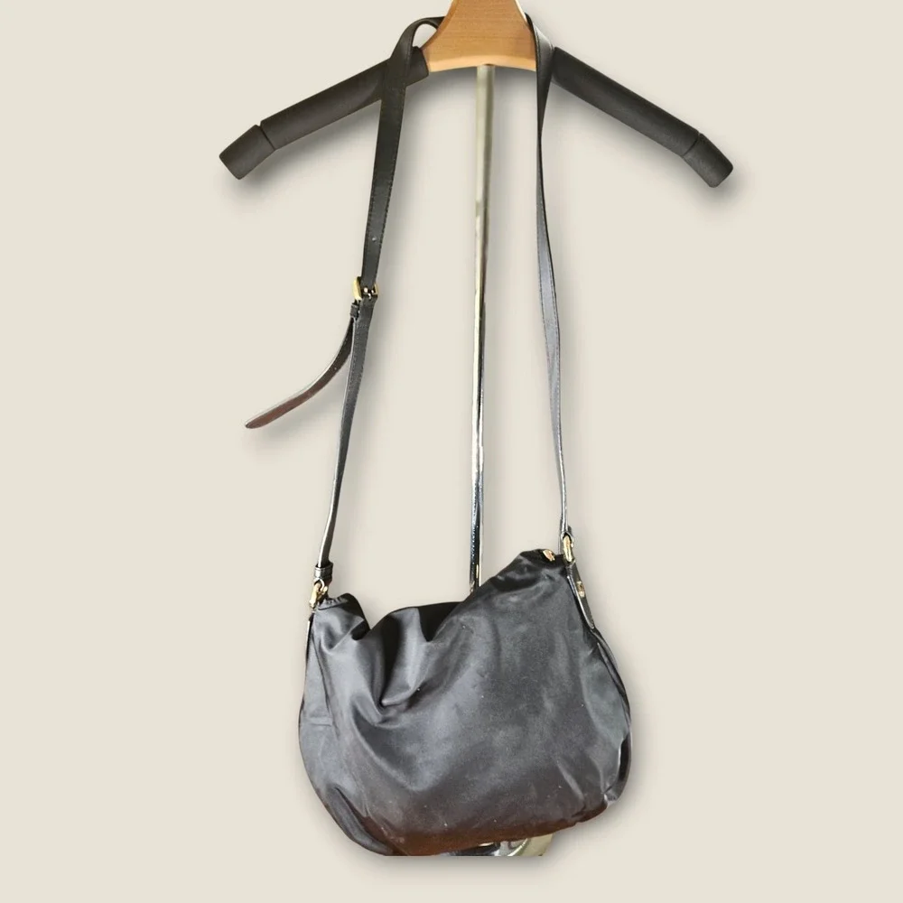 Marc‎ by Marc Jacobs Mini Preppy Natasha Black Nylon Convertible Crossbody Bag