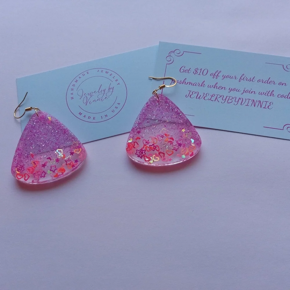 Hand Crafted these earrings