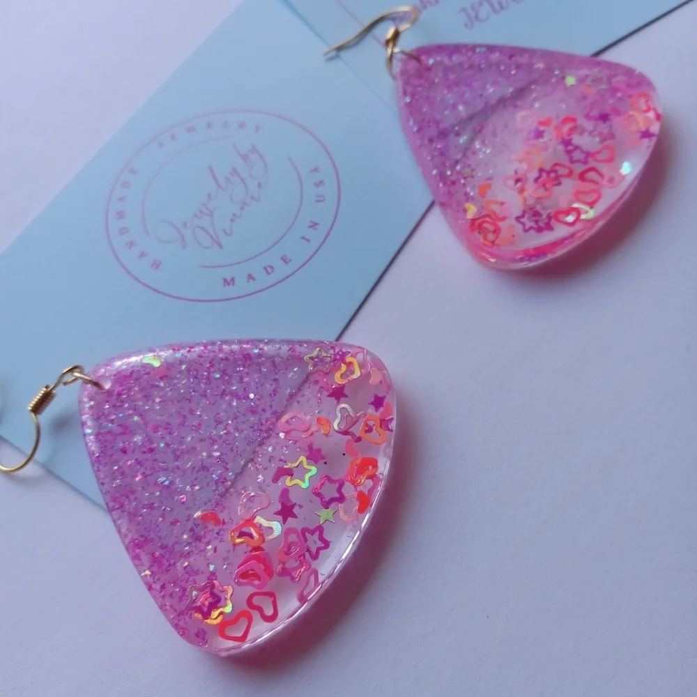 Hand Crafted these earrings