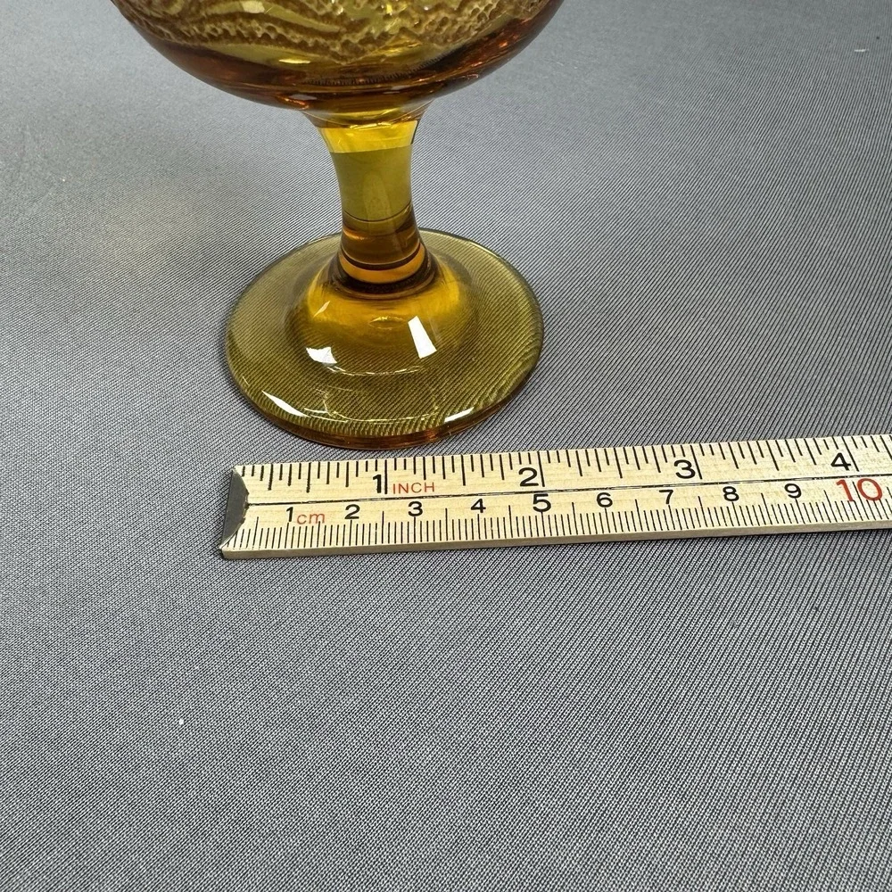 Libbey vintage floral
