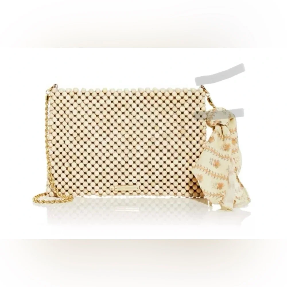 Loeffler Randall detachable chain scarf