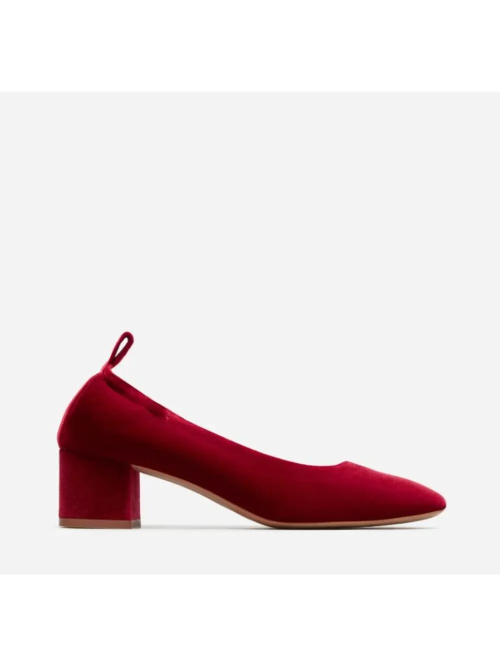 Everlane Women's The Italian Leather Red Heel Size 9.5