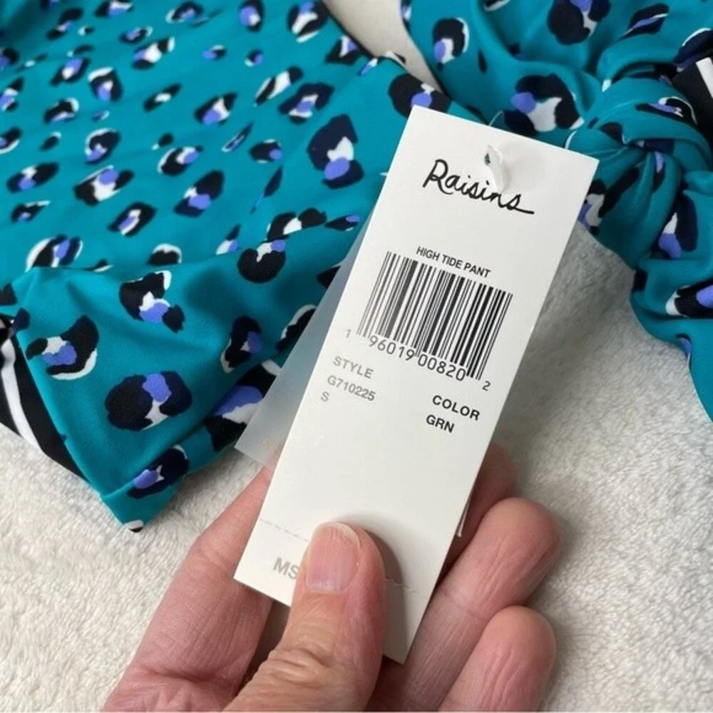 Raisins Reversible Bikini Two Piece Set Love Bra High Tide Bottom New Size Small